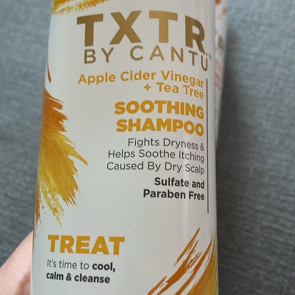 TXTR by CANTU Apple Cider Tea Tree Soothing Shampoo & Cleansing Shampoo - Picture 4 of 12